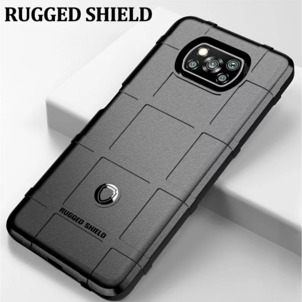 Rugged Shield Armor POCO F3 F2 F4 X3 PRO X5 M3 MI4 PRO Xiaomi 12 Lite pro mi 11 lite redmi note 11 pro 10a 10c  Case casing cover