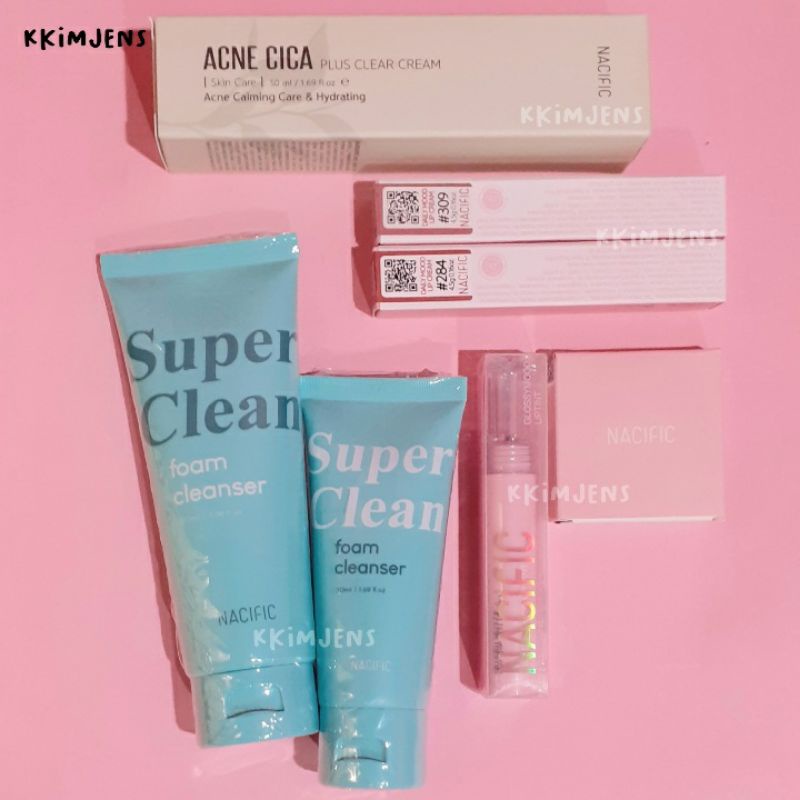 [ product only ] nacific x stray kids event — daily mood lip cream & juicy blusher new sealed no pc 