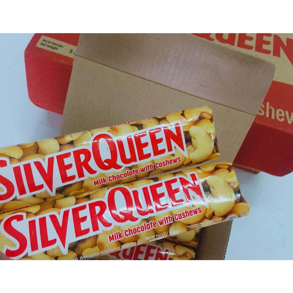 Cokelat SilverQueen Milk Chocolate 28 gram - Varian Rasa