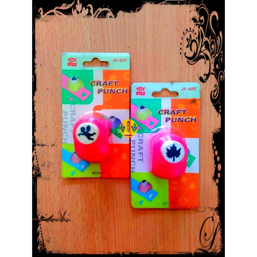 

Pembolong Kertas Fancy Jef JF-822 Craft Punch Flower Kecil