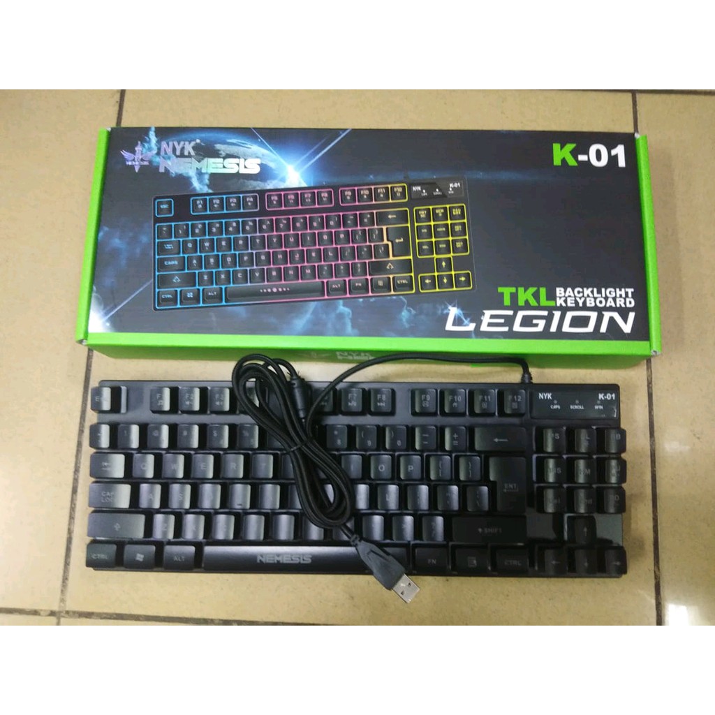 Keyboard Gaming Nemesis NYK TKL K01 Gaming Keyboard