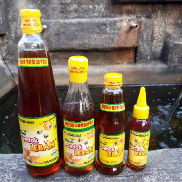 

madu rambutan 600 ml pondok lebah