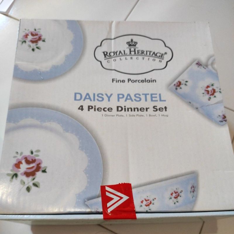 flash sale 4 piece dinner set royal heritage
