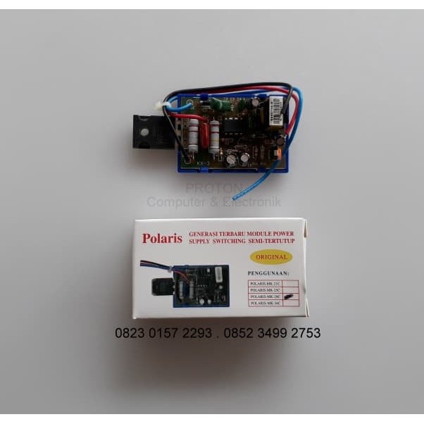 Gachun 3 kabel Polaris-MK-29C 125W . UC3843AN W15NA50 W15NB50 500V 14A