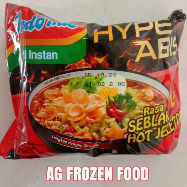 Indomie Hype Abis Rasa Seblak Hot Jeletot 75grm Shopee Indonesia