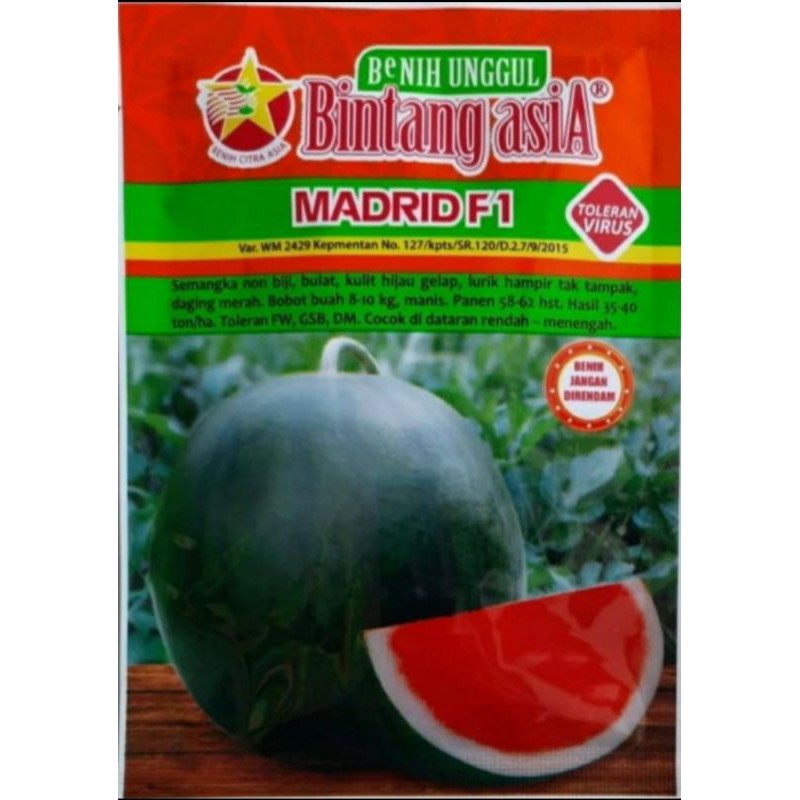 Semangka MADRID F1 20gr Bintang Asia
