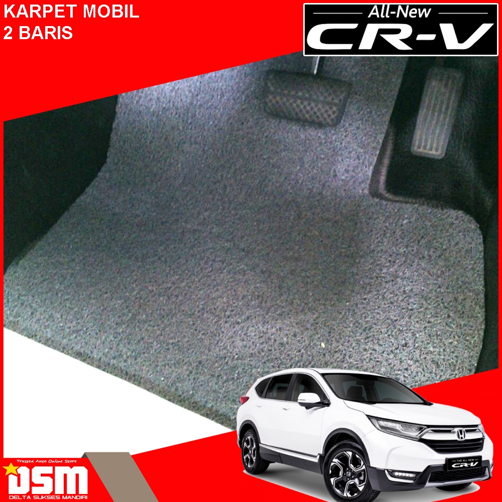 Karpet Mobil Honda All New CRV gen 5 (2017-on) - 2 Baris / Karpet Mobil Mie All New CRV Tebal 15mm / DSM