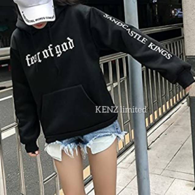 SWEATER JAKET HOODIE JUMPER PRIA WANITA(FEAR OF GOD)