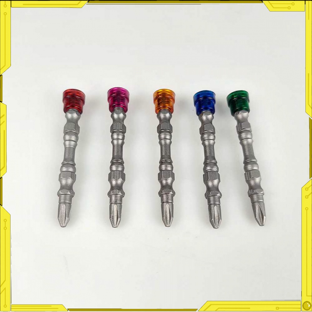 Kepala Obeng Magnetic Screwdrivers Hex S2 PH2 5 PCS TL598