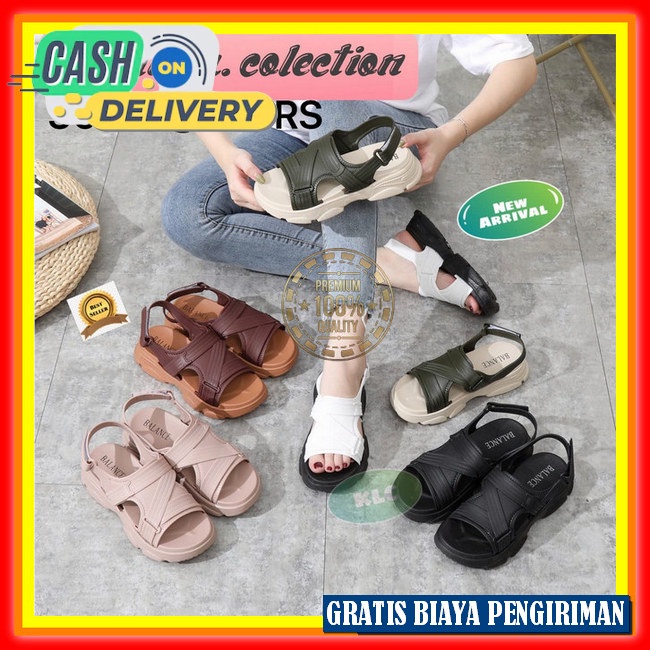 Sandal Jelly Murah Wanita Korea Sendal Slop Cewek Karet Terbaru Sendal Selop Jelly Wanita Kekinian S