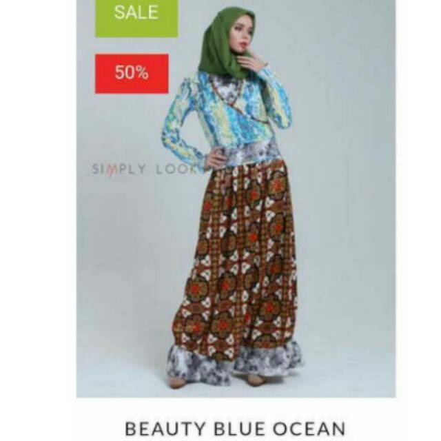 Diskon sale simply look tuneeca size M