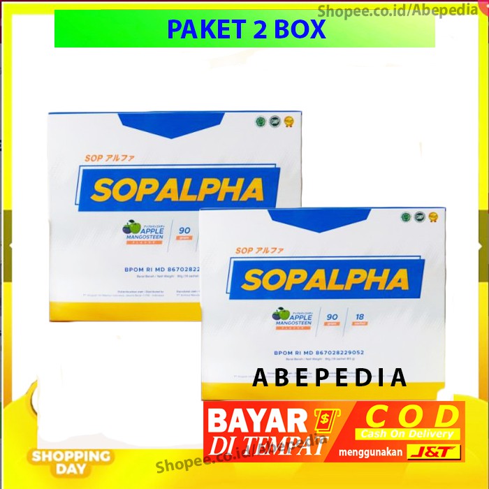 PAKET SILVER 2 BOX SOPALPHA BIO BOOST OFFICIAL BIOBOOST SOP ALPHA
