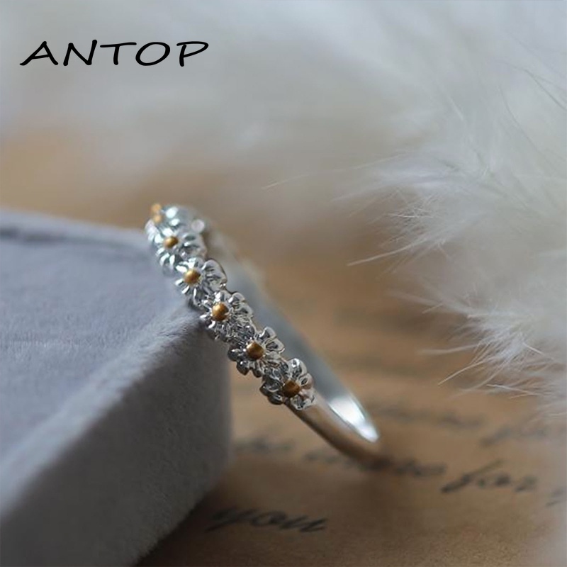 2021 Baru Kreatif Sederhana Daisy Ring Fashion Temperamen Perhiasan Aksesoris ANTOP