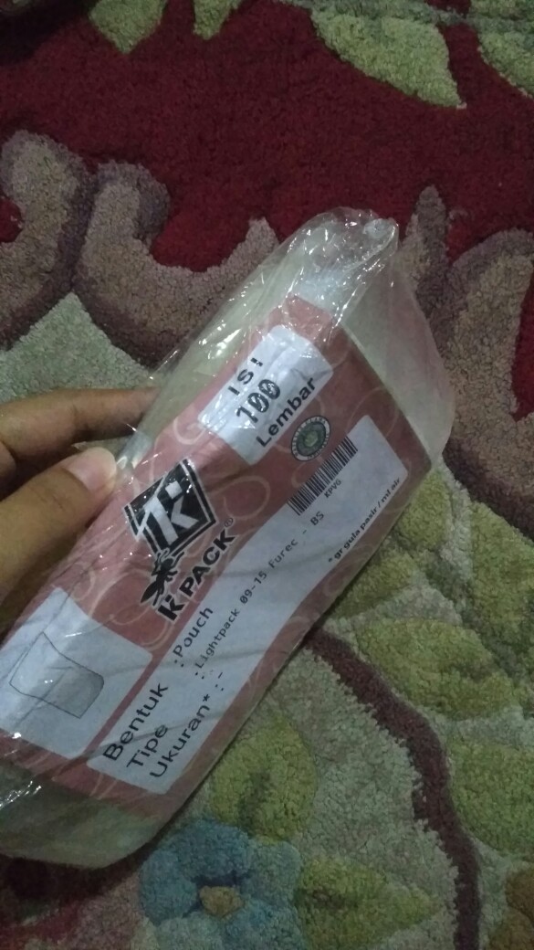 Standing Pouch Light Pack (full Transparan) 9x15cm 100gr Termurah