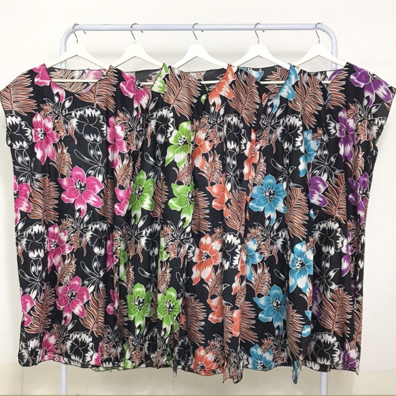 Daster Midi Jumbo Balinese Flower LD 110 MJB31