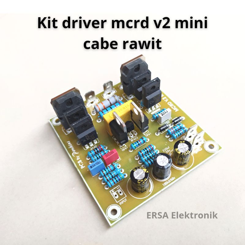 Jual kit driver power amplifier mcrd v2 mini | Shopee Indonesia