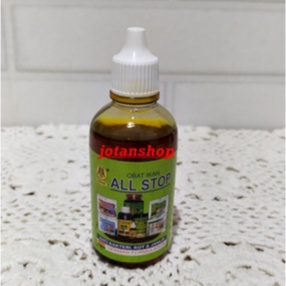 ALL STOP 75ml Obat Ikan hias Luka Anti Bakteri Rot Jamur white spot karantina allstop75 ml