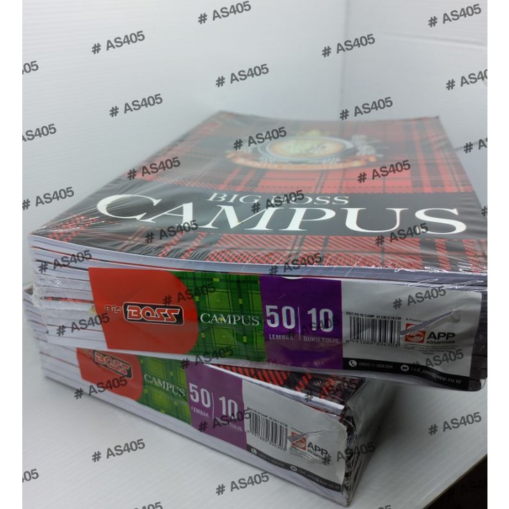 

Buku Tulis Big Boss Campus isi 50 lembar || BONUS STIKER