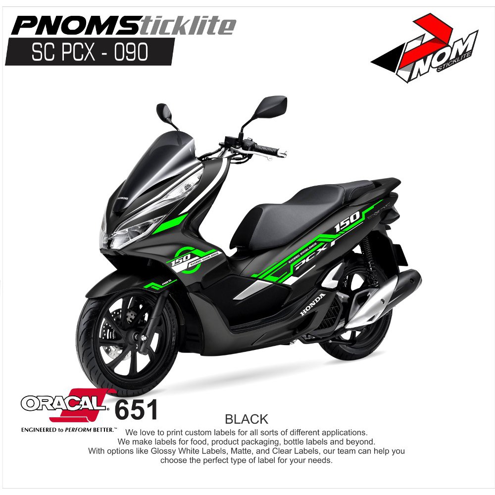 Cutting Sticker Pcx 090 Desain Terbaru Original Shopee Indonesia