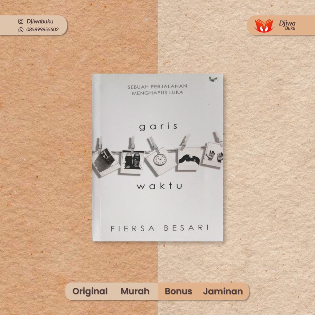 Buku Novel Garis Waktu Fiersa Besari Original