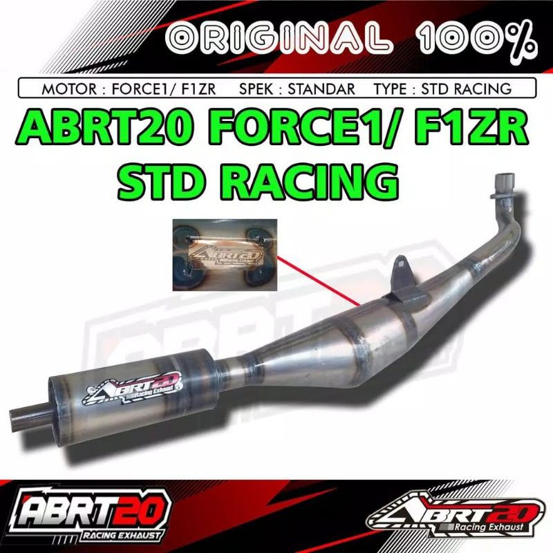 FIZ R STD RACING HARIAN KNALPOT ABRT20