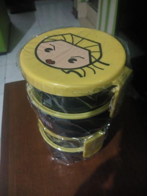 Marvel Miniso Double Layered Bento Box Kotak Makanan