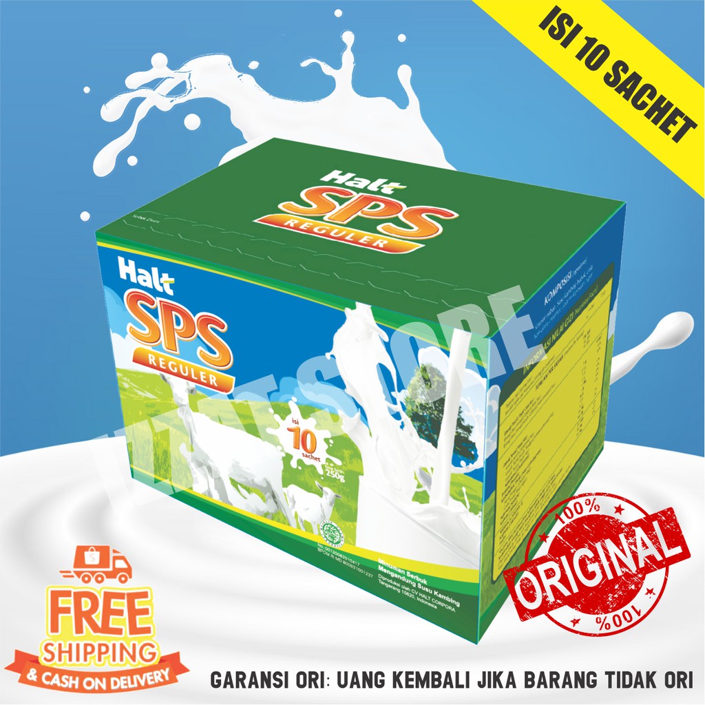 

Susu Kambing SPS HALT Original Untuk Kesehatan - IZZAT STORE