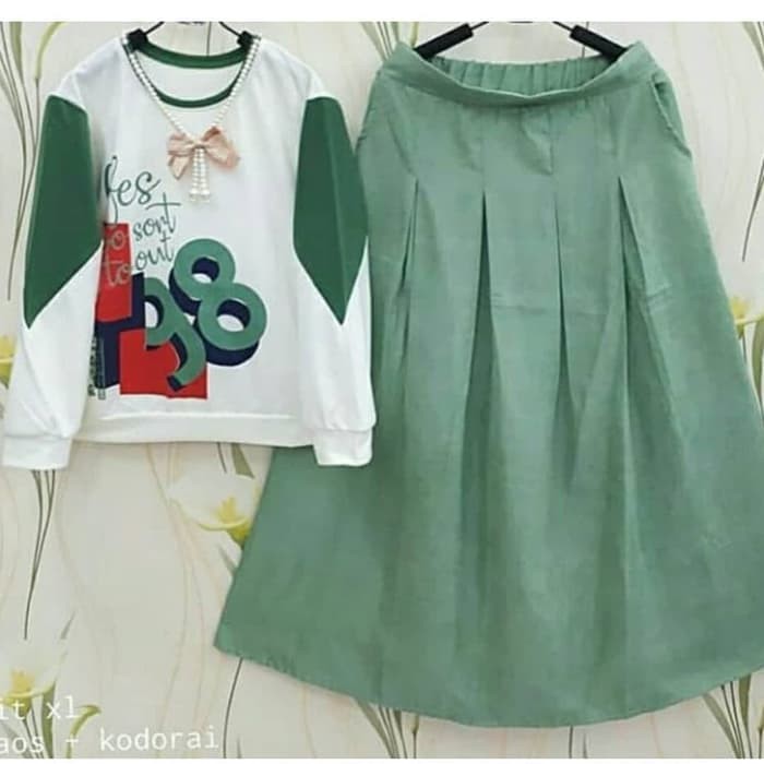 98 SETELAN MUSLIM ROK ATASAN