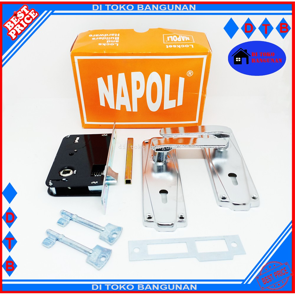 Kunci Pintu Rumah Set Napoli SN