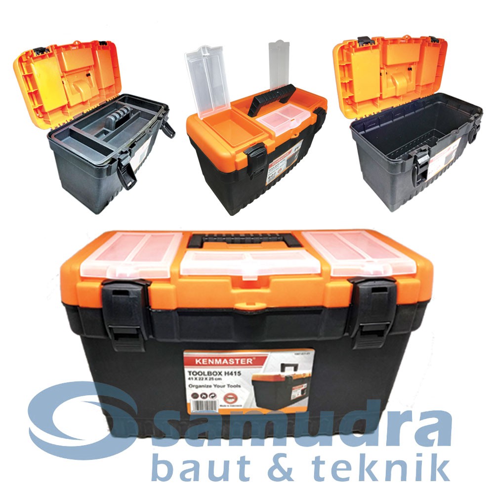 TOOL BOX BESAR KENMASTER H415 / TOOLBOX ALAT / TEMPAT KOTAK PERKAKAS