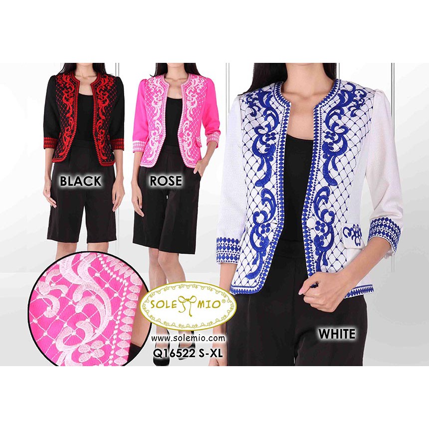 READY.. OUTER BLAZER SOLEMIO Q16522