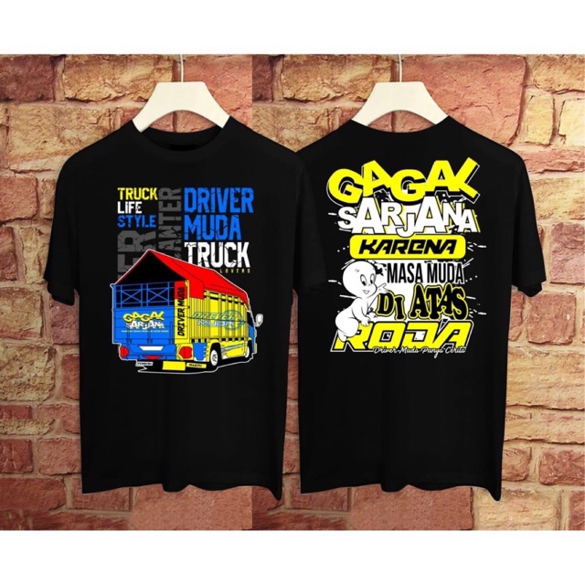 SIXTEENFASHION KAOS DRIVER MUDA XL