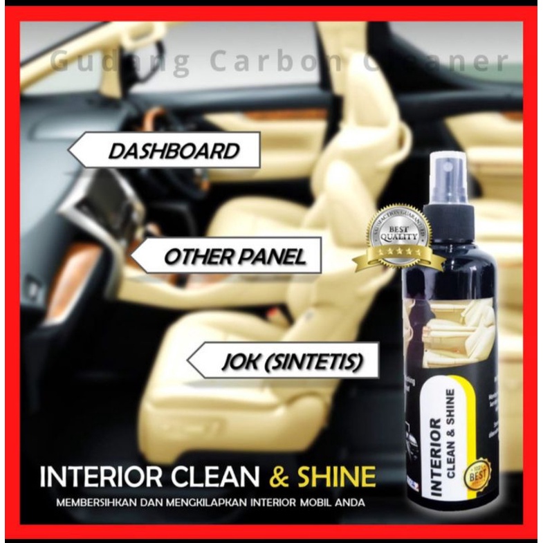 Interior wax Interior clean mobil pembersih interior mobil bisa untuk dashbord jok kulit interior panel