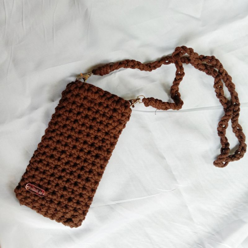 Lala Phone Bag Macrame/ Tas Hp/ Tas Selempang.