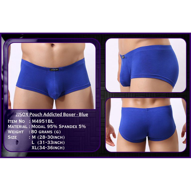 Celana-dalam-pria-JJSOX-Pouch-Addicted-Boxer-M4951
