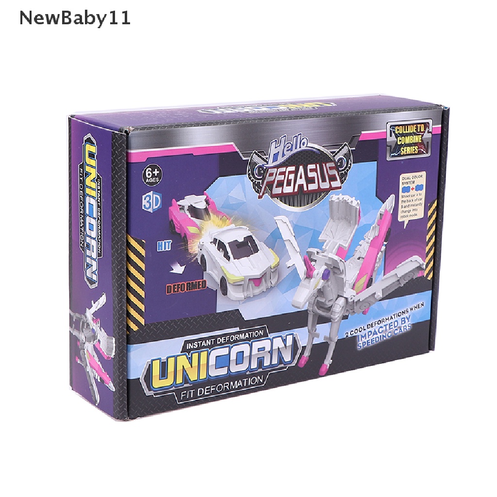 Image of Mainan Robot Transformasi Bentuk Unicorn Untuk Anak #0