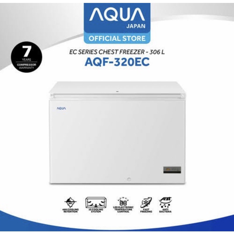 CHEST FREEZER AQUA AQF 320 EC 300 Liter