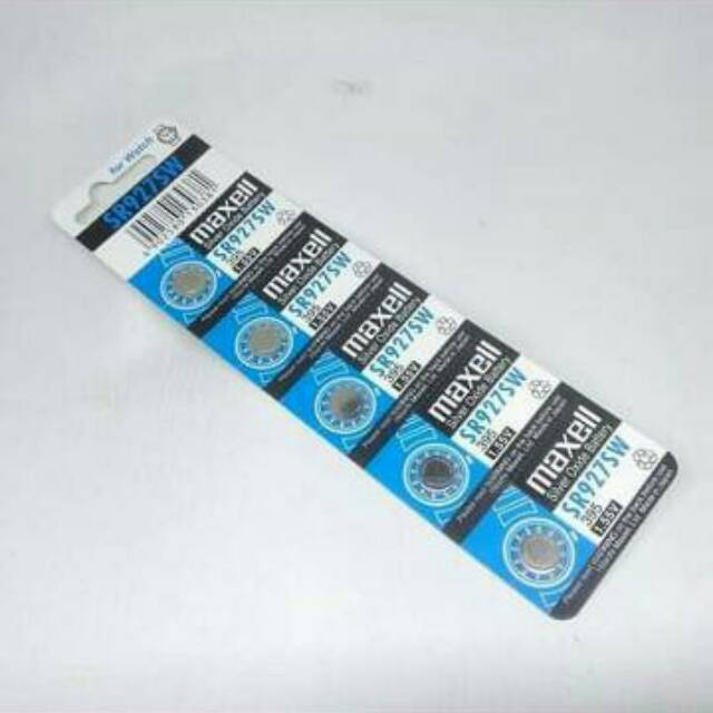 Batre jam tangan maxell SR927SW 395 399 MAXELL ORIGINAL