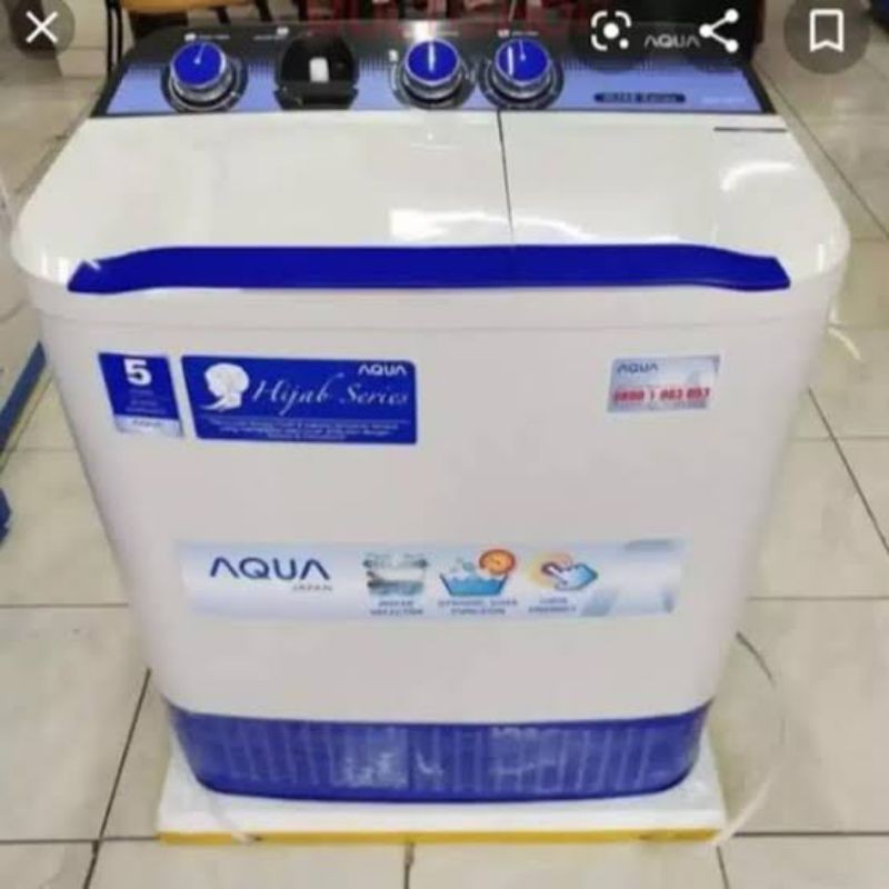 MESIN CUCI AQUA 7KG 2 TABUNG MESIN CUCI 7KG AQUA 2 TABUNG FREE ONGKIR BANDAR LAMPUNG