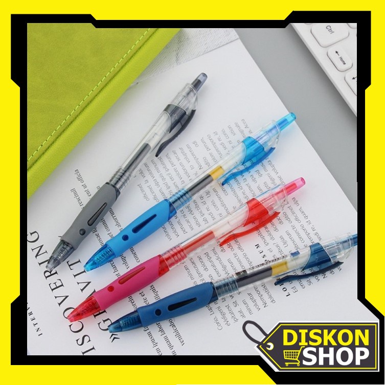 

Diskon Shop – S5273 Pulpen Pencet / Pulpen Mekanik Pencet / Pulpen Gel 0.5 mm / Pena
