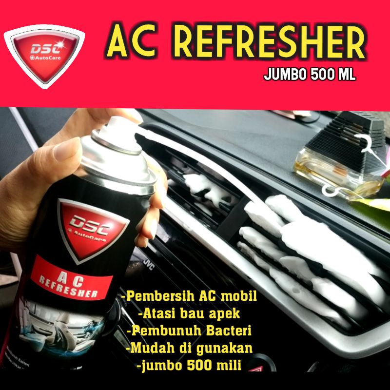 Penyegar bau AC mobil DSC ac refresher mobil pembersih ac mobil DSC AROMA LEMON