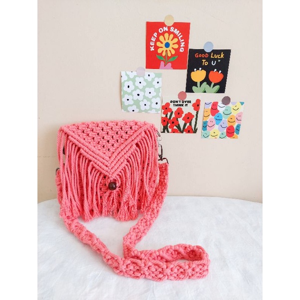 macrame bag - tas macrame - macrame