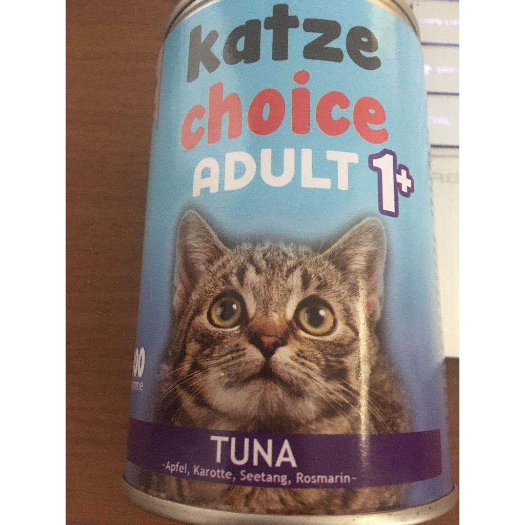 Katze Choice Tuna Adult 400gram Makanan Kucing Basah Kaleng Shopee Indonesia