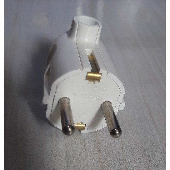 Steker Arde Stecker Colokan Arde Broco Bengkok Bulat Colokan Listrik