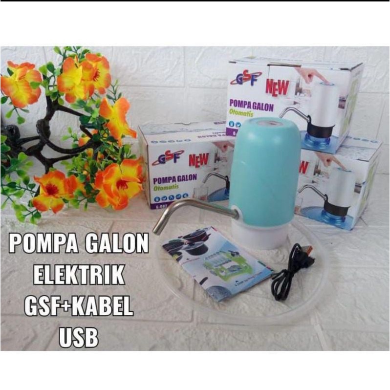 POMPA GALON AUTOMATIC MINI Merk SX201/ GSF | POMPA GALON ELEKTRIK GSF | POMPA AIR ELEKTRIK MURAH