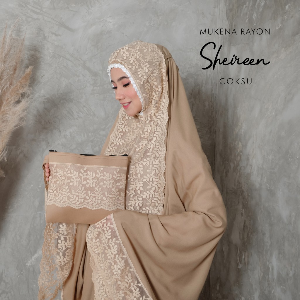 MUKENA BALI TASIK - MUKENA DEWASA RAYON SHIREEN