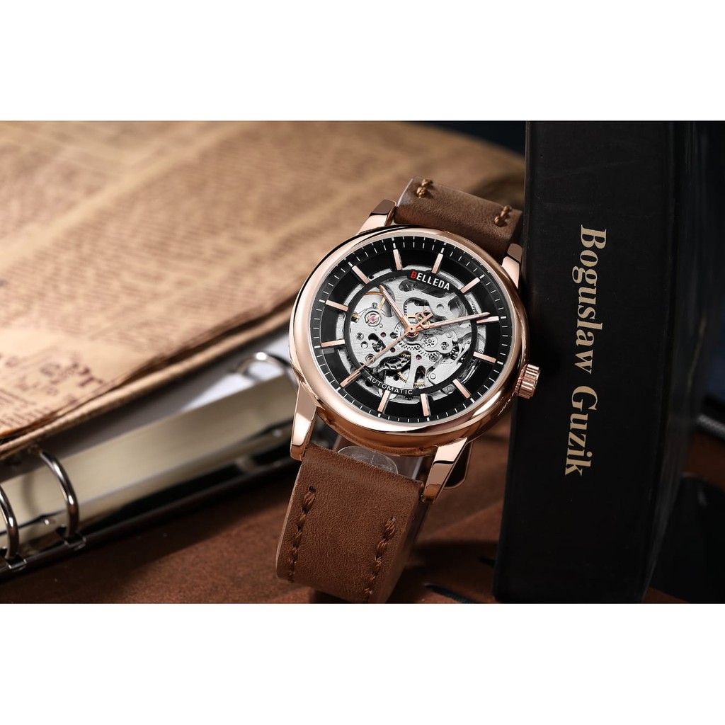 BELLEDA B9310 JAM TANGAN OTOMATIS ORIGINAL PRIA JAM TANGAN