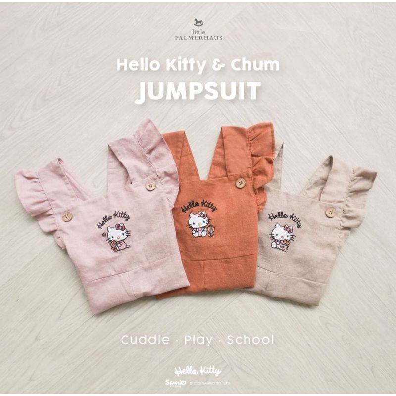 Little Palmerhaus Jumpsuit Hello Kitty / Jumpsuit Anak