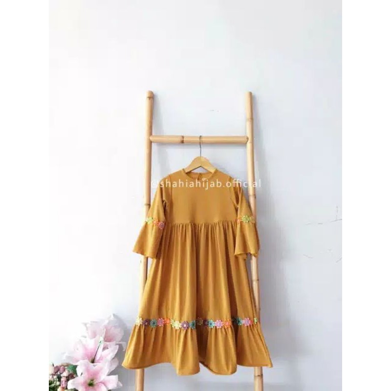 Gamis anak cantik shahia hijab
