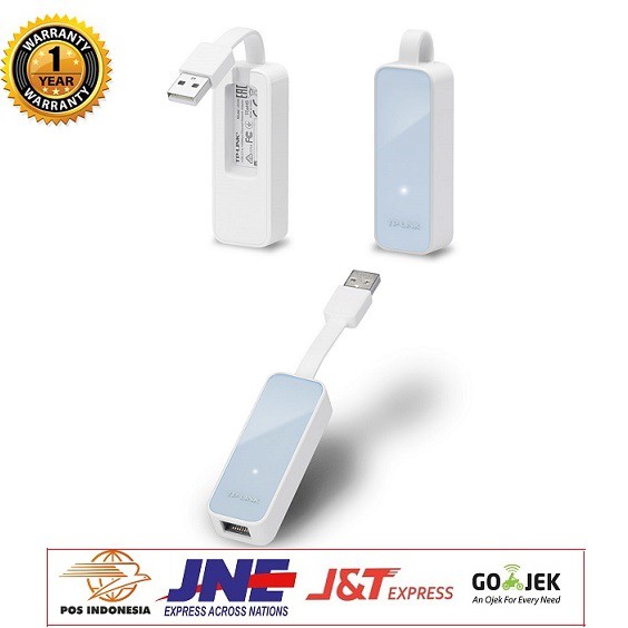 USB 2.0 To Ethernet LAN TP-Link UE200 Internet Network Adapter TPLink